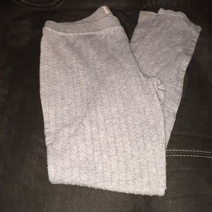 Gray leggings